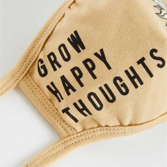 Altar'd State Accessories - Altar'D State Grow Happy Thoughts Face Mask